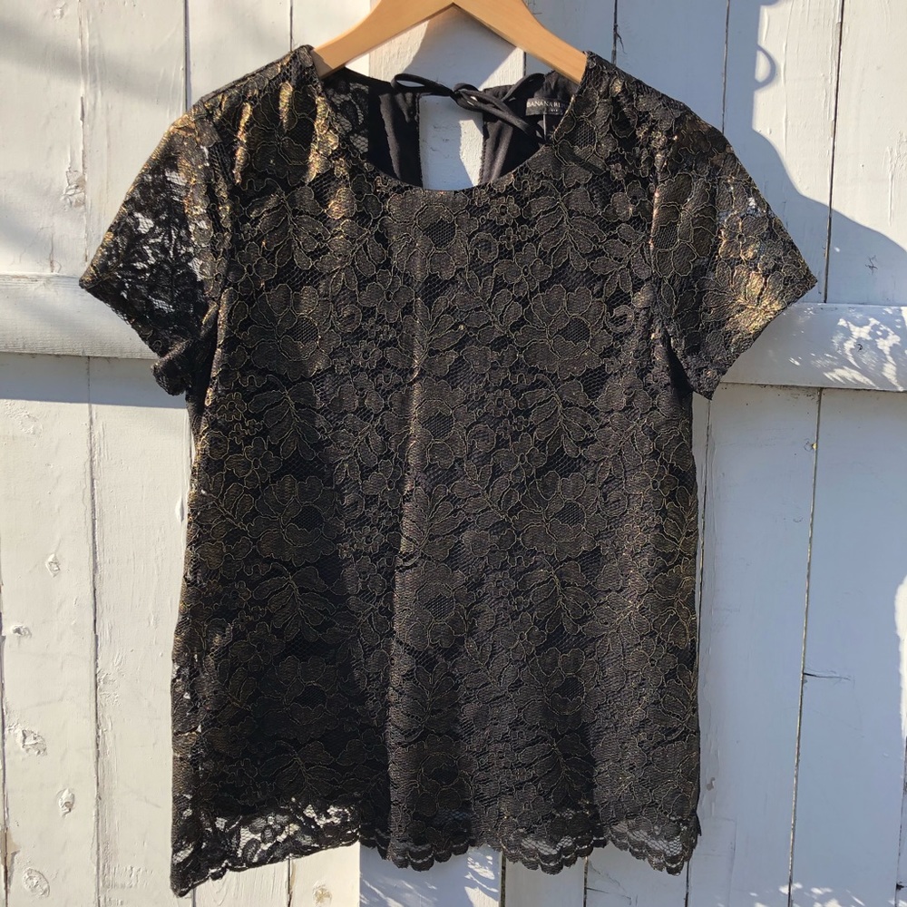 Banana Republic Lace Top